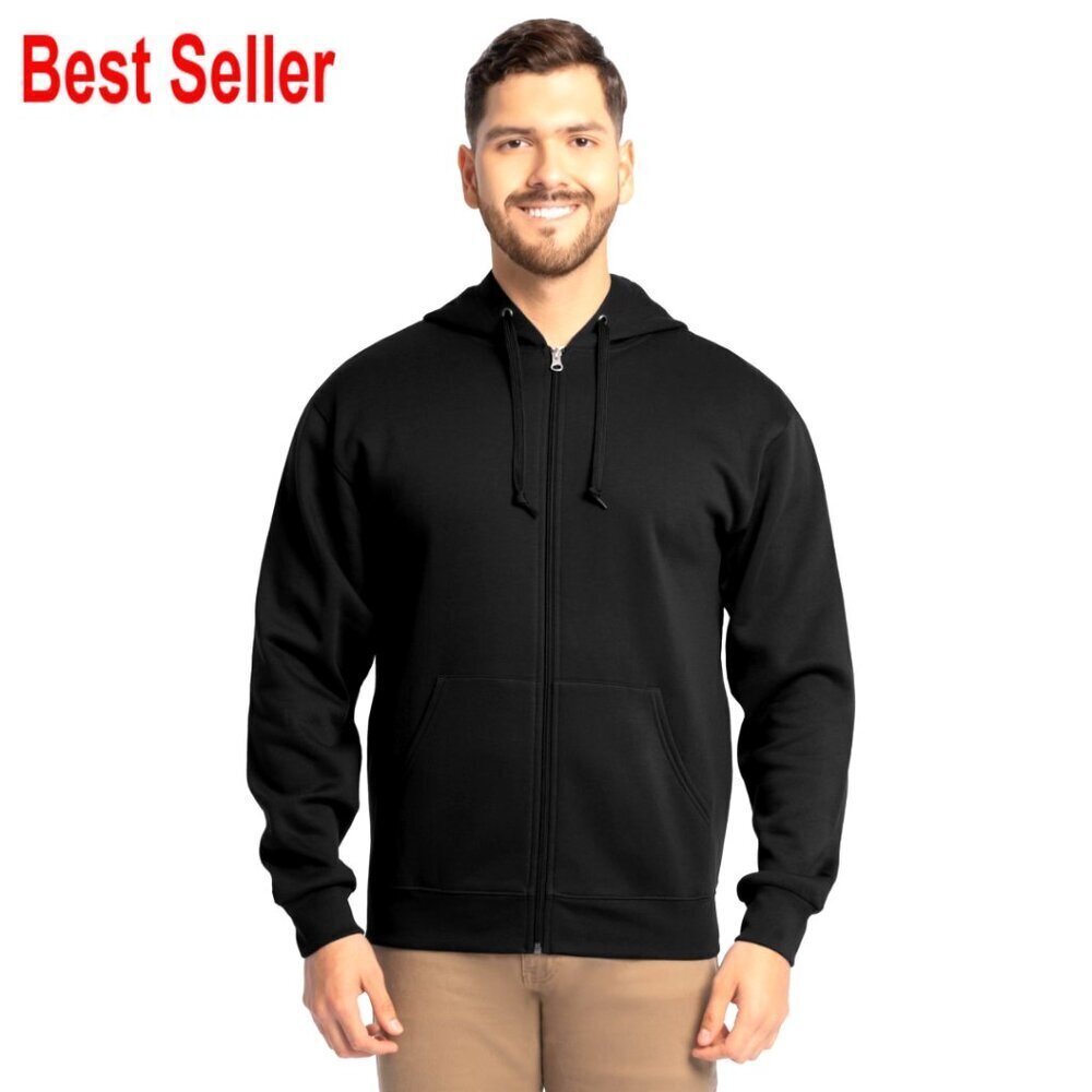 Moisture Wicking Fleece Hoodies Pullover Full Zip S-4X Activewear